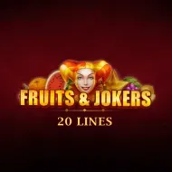 Fruits & Jokers: 20 lines